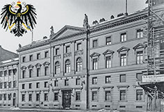 Das Palais Hardenberg, Tagungsort des Preußischen Abgeordnetenhauses